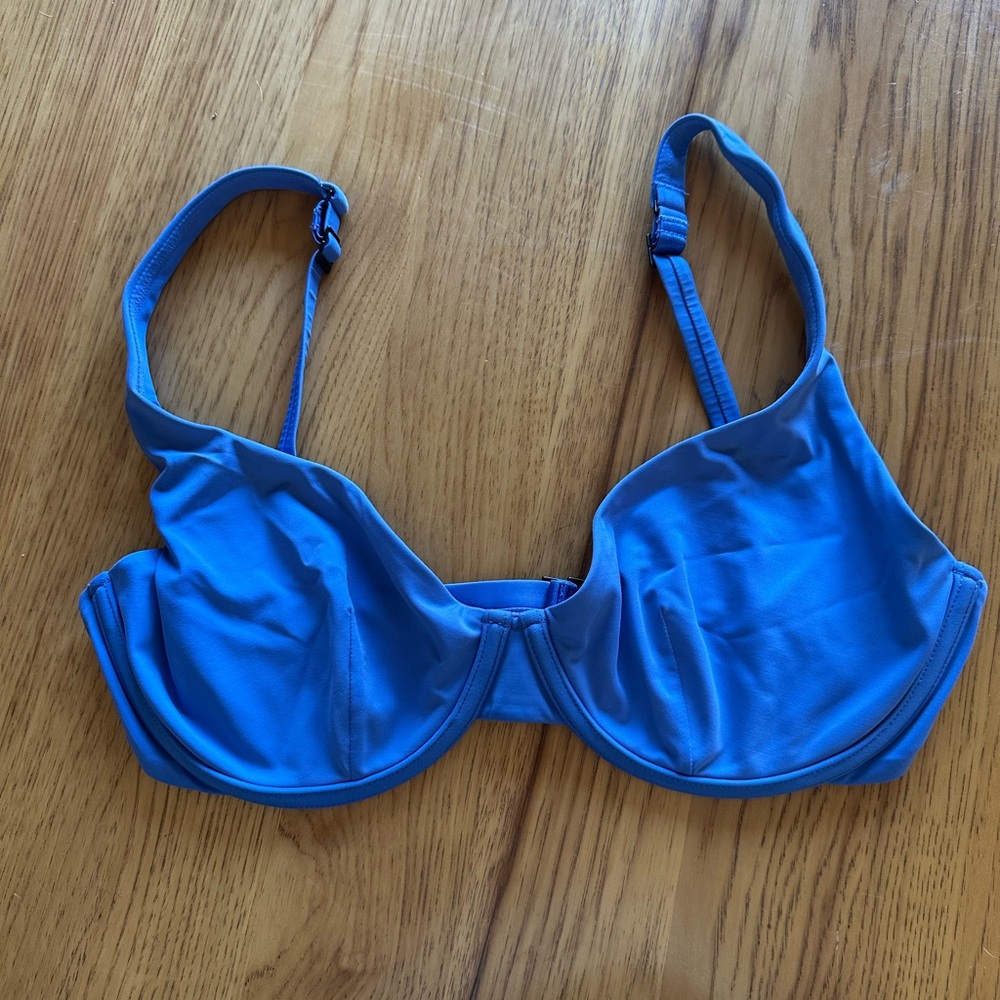 CUUP Cornflower Blue Scoop Swim Top